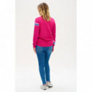 SUGARHILL BRIGHTON Jerséis y Sudaderas Jersey Astrid Pink Zap! Lightning