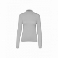 VERO MODA Jerséis y Sudaderas Jersey Cuello Alto Light Grey Melange Happiness - Guanxe Atlantic Marketplace