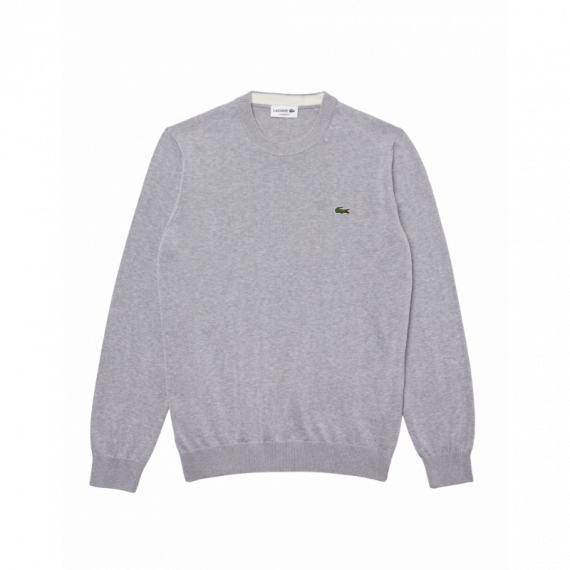 LACOSTE Jerséis y Sudaderas Jersey de Hombre en Algodón Ecológico con Cuello Redondo