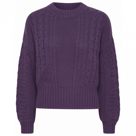 ICHI Jerséis y Sudaderas Jersey Polite Loganberry