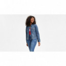 LEVI'S Chaquetas Mujer la Chaqueta Trucker Original