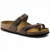 Calzado BIRKENSTOCK Mayari Birko-flor Nubuck Moccha - Guanxe Atlantic Marketplace