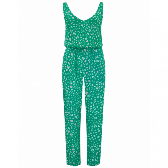 SUGARHILL BRIGHTON Mono Carly Green Leopard Love Hearts