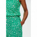 SUGARHILL BRIGHTON Mono Carly Green Leopard Love Hearts