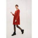 BEHULAH Vestidos Navia Rojo