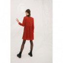 BEHULAH Vestidos Navia Rojo