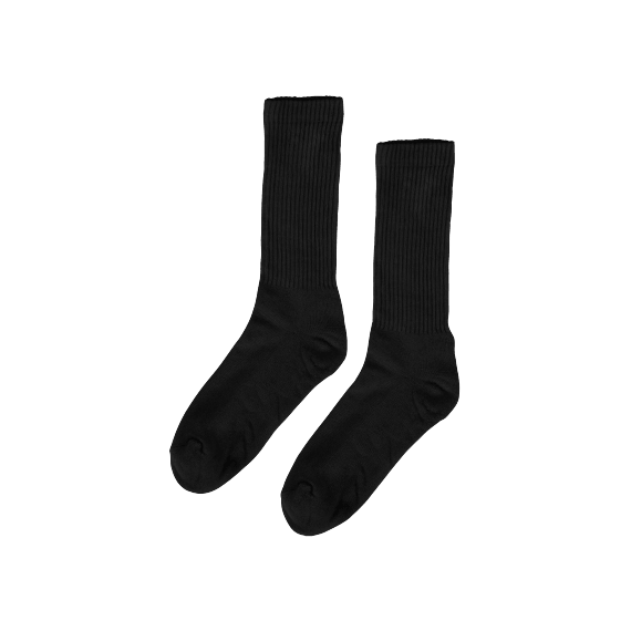 Calcetines COLORFUL STANDARD Active Orgánicos Deep Black