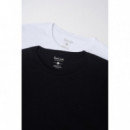 SALSA JEANS Camisetas Hombre Pack de 2 Camisetas 100% Algodón