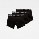 G-STAR RAW DENIM Ropa Interior Pack de 3 Boxers G-star Raw Clásicos Trunks