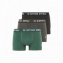 G-STAR RAW DENIM Ropa Interior Pack de 3 Boxers G-star Raw Classic Trunks
