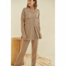 MUS&BOMBON Pantalones Pantalón Celery