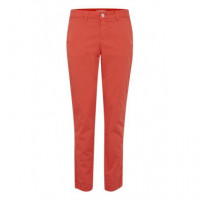 BLENDSHE Pantalones Pantalón Chino Rojo Bspeggy