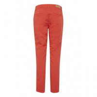BLENDSHE Pantalones Pantalón Chino Rojo Bspeggy