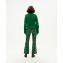 THINKING MU Pantalones Pantalón Macius Squares Verde