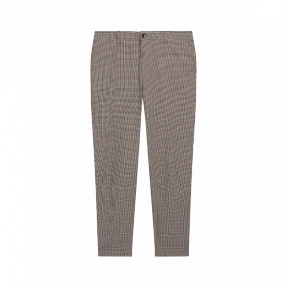 BEN SHERMAN Pantalones Pantalón Mini Check Tapered