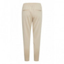 Pantalones ICHI Kate Cropped Doeskin