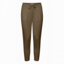 Pantalones ICHI Kate Cropped Kalamata