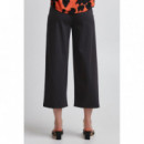 Pantalones ICHI Kate Wide Black