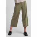 Pantalones ICHI Kate Wide Kalamata