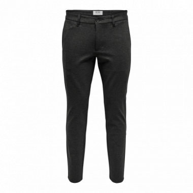 Pantalones ONLY&SONS Mark Tejido Jogger Dark Grey Melange