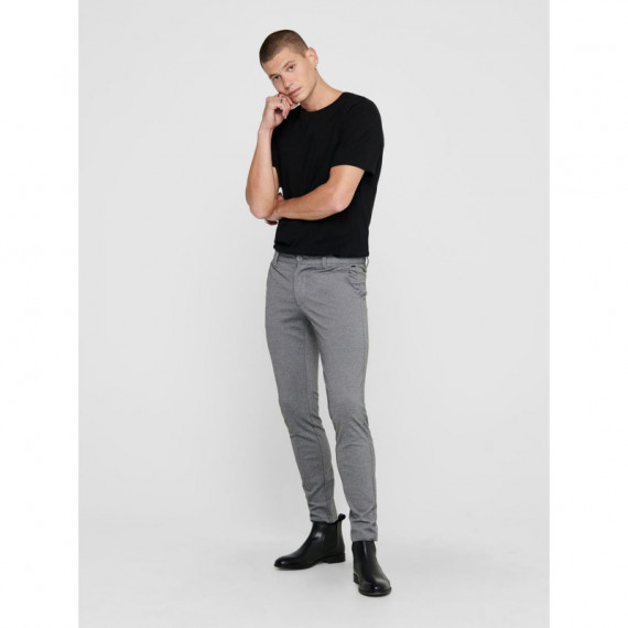 ONLY&SONS Pantalones Mark Tejido Jogger Medium Grey Melange - Guanxe Atlantic Marketplace
