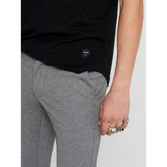 ONLY&SONS Pantalones Mark Tejido Jogger Medium Grey Melange - Guanxe Atlantic Marketplace