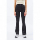 DR DENIM Pantalones Moxy Flare Black