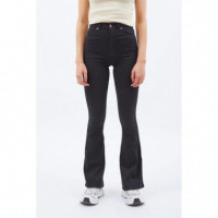 DR DENIM Pantalones Moxy Flare Black