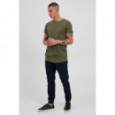 !SOLID Pantalones Slim-truc Cuff Insignia Blue