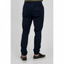 !SOLID Pantalones Slim-truc Cuff Insignia Blue