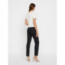 VERO MODA Pantalones Straight Relaxed Sara