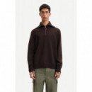 SAMSØE Jerséis y Sudaderas Ryder Half Zip 10490