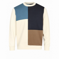 ANERKJENDT Jerséis y Sudaderas Sudadera Akallen Colorblock Terry Tofu