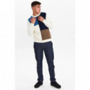 ANERKJENDT Jerséis y Sudaderas Sudadera Akallen Colorblock Terry Tofu