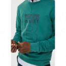 ECOALF Jerséis y Sudaderas Sudadera Great B Aqua Green