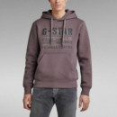 G-STAR RAW DENIM Jerséis y Sudaderas Sudadera Multi Layer Originals Hooded