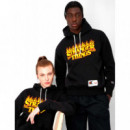 CHAMPION ROCHESTER Jerséis y Sudaderas Sudadera Stranger Things X Champion Negra Unisex