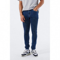 DR DENIM Vaqueros Hombre Vaqueros Chase Moat Plain Dark Blue