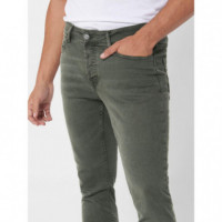 ONLY&SONS Pantalones Vaqueros Loom Twill Kangaroo - Guanxe Atlantic Marketplace