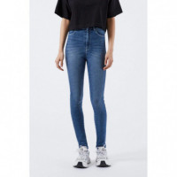 DR DENIM Vaqueros Mujer Vaqueros Moxy Cape Mid Blue