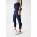 SALSA JEANS Vaqueros Mujer Vaqueros Push In Secret Cropped Skinny