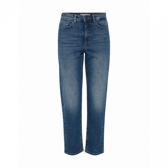 ICHI Vaqueros Mujer Vaqueros Rectos Twiggy Raven Medium Blue