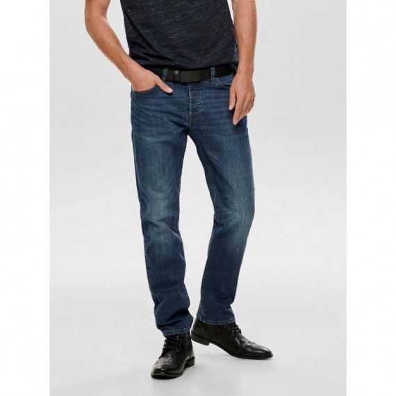 ONLY&SONS Vaqueros Hombre Vaqueros Regular Weft