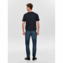ONLY&SONS Vaqueros Hombre Vaqueros Regular Weft
