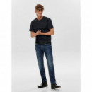 ONLY&SONS Vaqueros Hombre Vaqueros Regular Weft