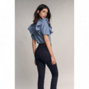 SALSA JEANS Vaqueros Mujer Vaqueros Salsa Secret Push In Slim Straight en Denim