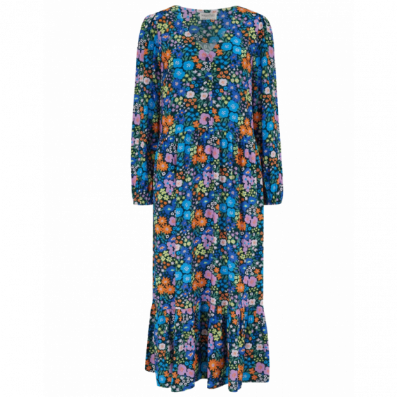 SUGARHILL BRIGHTON Vestidos Vestido Melanie MIDI Smock Multi Busy Floral