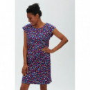 SUGARHILL BRIGHTON Vestidos Vestido Odette Bright Navy Summer Leopard Print