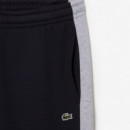 Pantalón de Chándal LACOSTE Negro y Gris