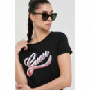 Camiseta Shaded Logo de GUESS